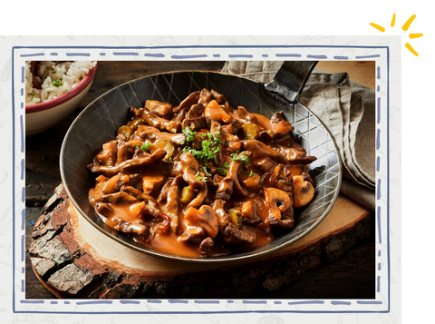 Beef Stroganoff