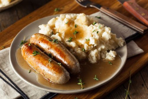 Pork Sausages (GF) - BANGERS & MASH!