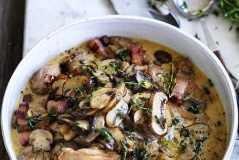 Braised Chicken, Bacon & Mushroom (GF) - NEW SEASONAL SPECIAL!