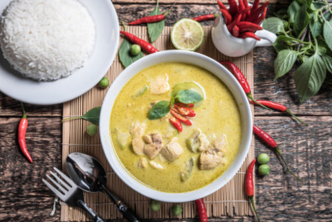 Thai Green Chicken Basil Curry (GF) (DF) - RETURNING FAVOURITE