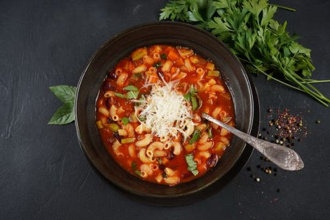 Traditional Italian Minestrone Soup (DF) - MADE WITH LOVE & BACON!