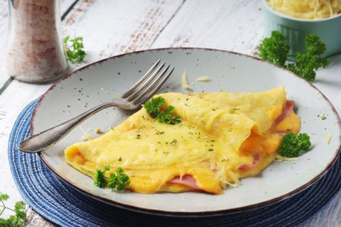 Ham Cheese Omelette (GF) - SAVOURY SNACK