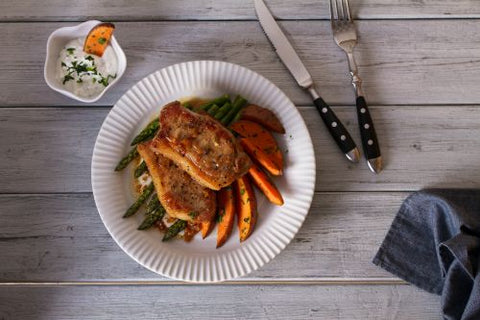 Pork Loin (GF) (DF) - HONEY GINGER GLAZE