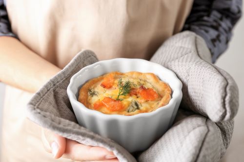 Salmon, Dill & Leek Lunch Quiche - NEW!